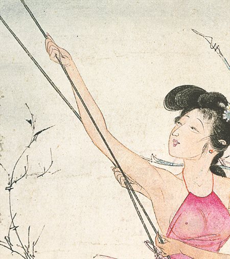 河北-胡也佛的仕女画和最知名的金瓶梅秘戏图